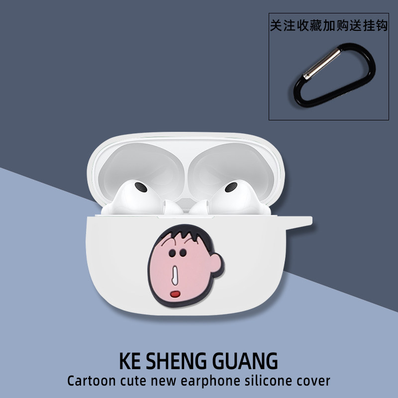 适用vivo TWS 3保护壳蓝牙耳机保护套硅胶卡通软壳防摔盒一体式收纳包个性vivo TWS 3pro耳机收纳盒硅胶卡通