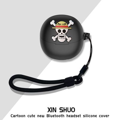 适用QCY MeloBuds Pro耳机保护套硅胶卡通动漫QCY MeloBuds Pro耳机充电仓收纳盒软硅胶防摔qcymelobudspro套