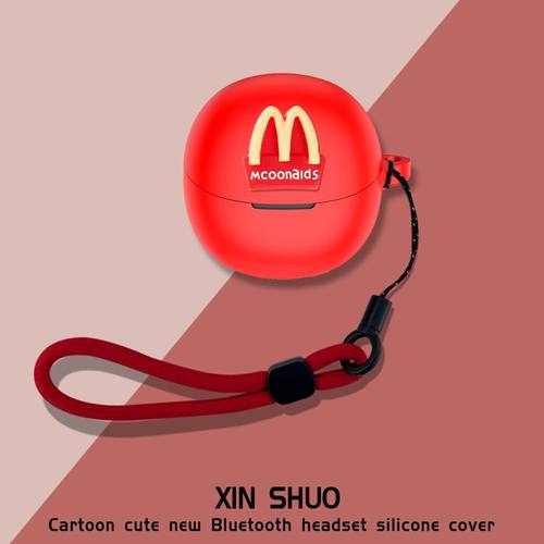 适用QCY MeloBuds Pro耳机保护套硅胶卡通动漫QCY MeloBuds Pro耳机充电仓收纳盒软硅胶防摔qcymelobudspro套