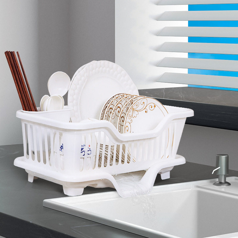 碗碟收纳架沥水碗架厨房沥水架塑料家用单层小型筷滤水放碗架,厨房/烹饪用具,抹布架/厨房清洁收纳架,淘宝优惠券,粉丝福利购,淘宝优惠卷