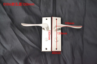 不锈钢老式通用型门把手孔距130mm卫生间厕所单舌无钥匙门锁球形