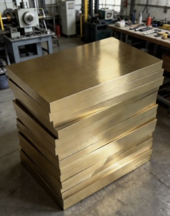 15公斤黄铜铜板材加厚铜块零切铜条加工投资收藏摆件15000克纯铜