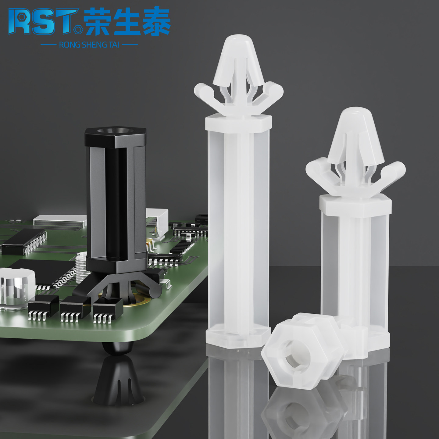 荣生泰PC板间隔柱SPP飞机型支架