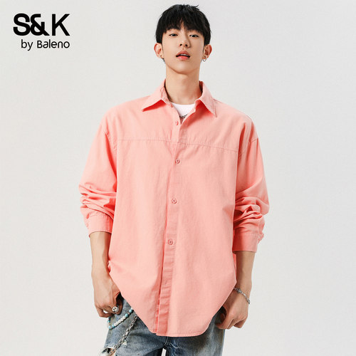 班尼路SK2026新款春夏季男士衬衫