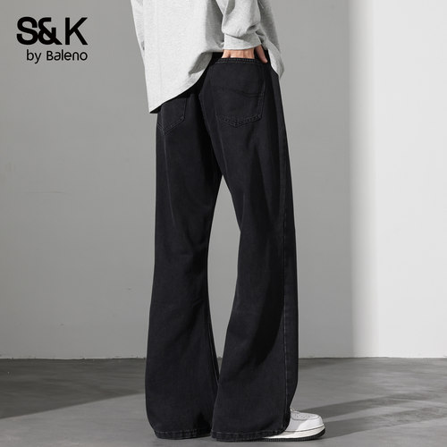 班尼路SK2026新款春夏男士牛仔裤