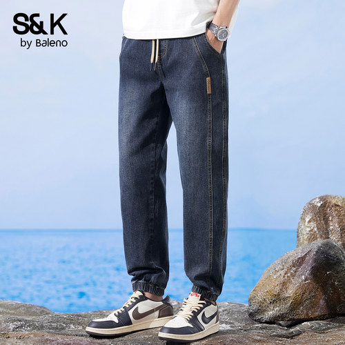 班尼路SK2026新款春夏男士牛仔裤