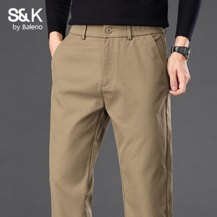 男士 运动长裤 秋季 时尚 子男MS 宽松直筒2025新款 班尼路SK百搭休闲裤