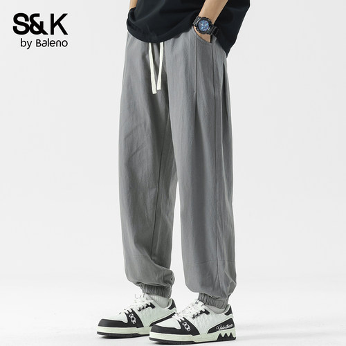 班尼路SK2026新款春夏男士休闲裤