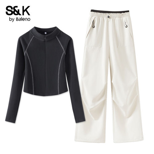 班尼路S&K系列工装裤运动套装