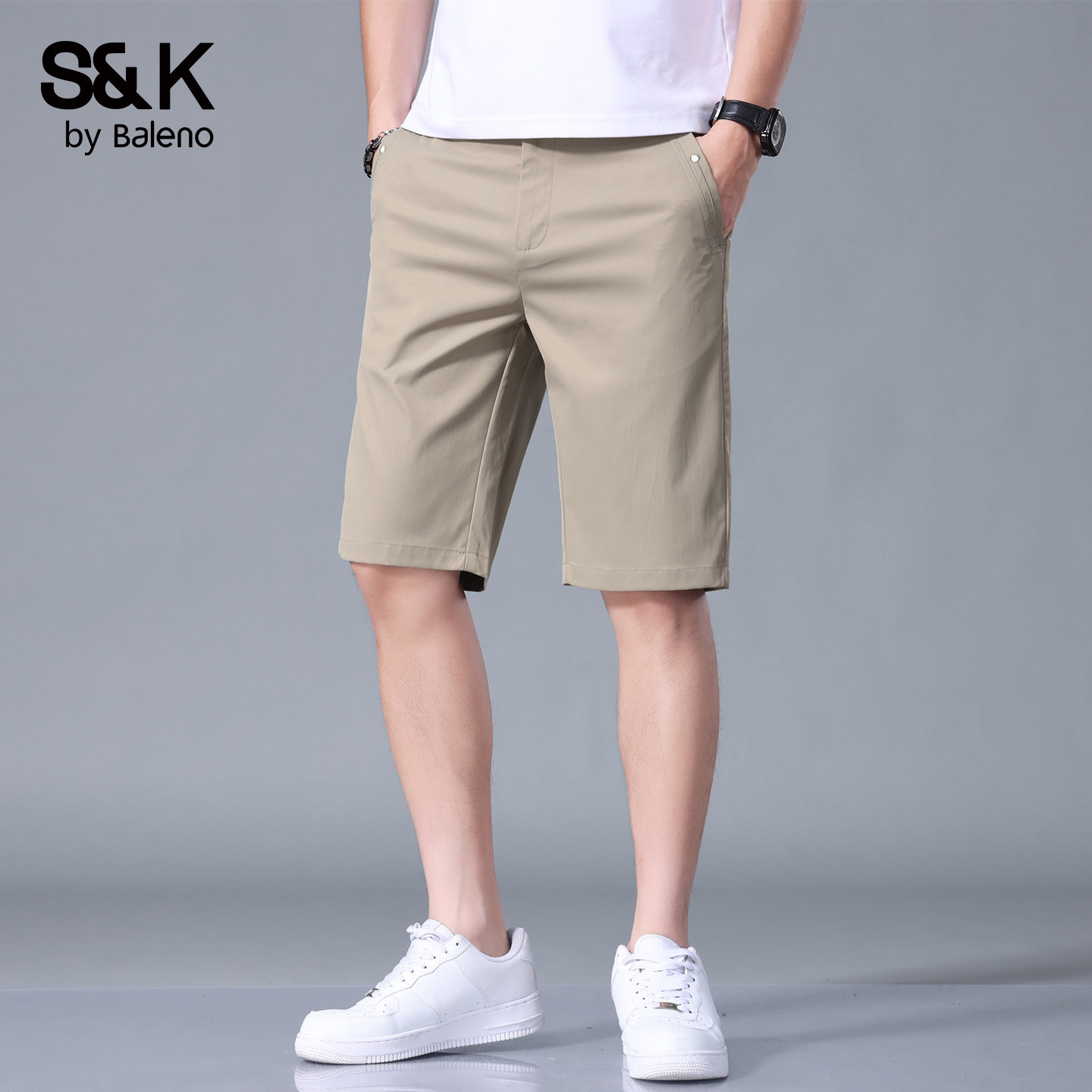 班尼路SK夏季薄款男士短裤宽松图片