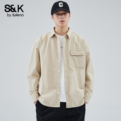 班尼路SK2026新款春夏季男士衬衫
