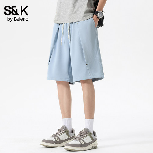 班尼路SK系列夏季五分短裤男