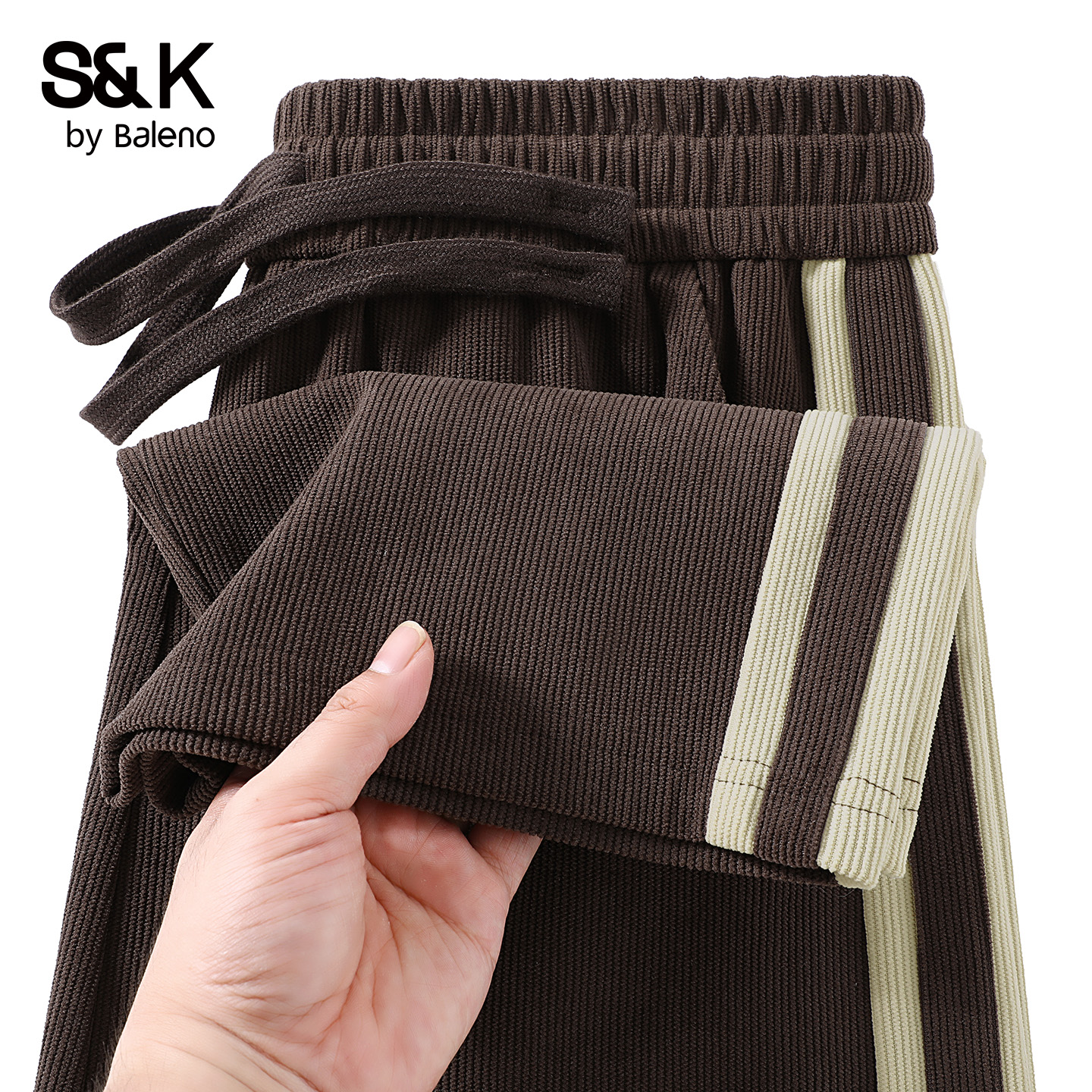 班尼路S&K美式复古裤子男街头