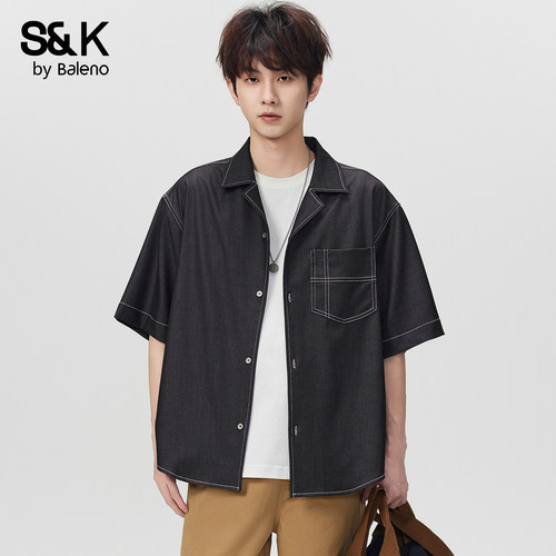班尼路SK2026新款春夏季男士衬衫