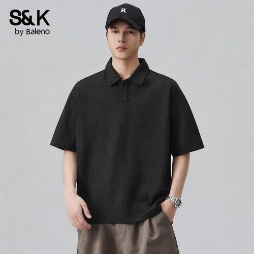 班尼路SK夏季男士翻领polo衫