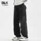 直筒工装 新款 休闲裤 班尼路SK美式 男士 秋季 百搭高街痞帅潮牌长裤
