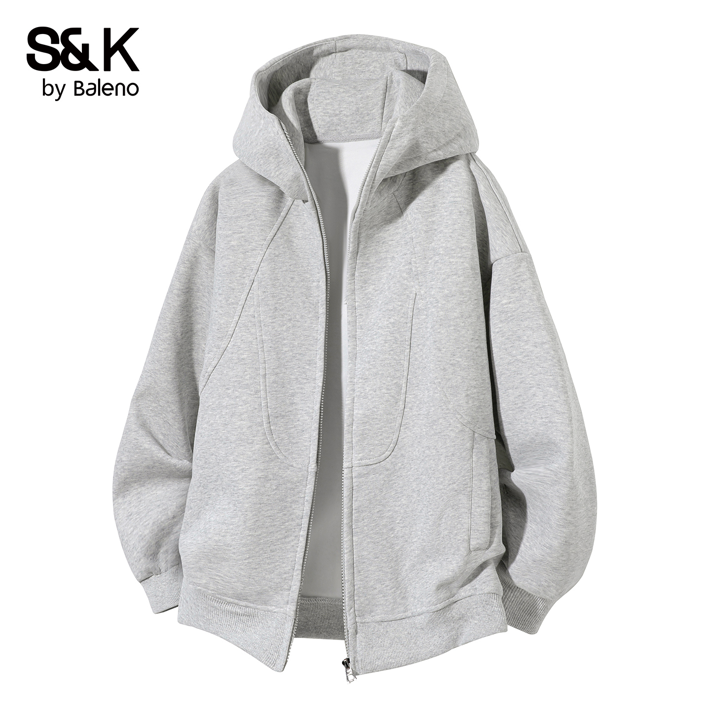 班尼路宽松连帽卫衣男秋季复古