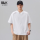 2026新款 班尼路SK时尚 夏季 polo衫 宽松翻领休闲通勤风t恤YS 男短袖