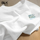 体恤衫 班尼路S&K系列白色t恤男25夏季 男士 短袖 新款 纯棉宽松大码