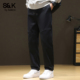 2026新款 休闲裤 直筒长裤 班尼路SK休闲风男春季 抽绳松紧腰运动裤