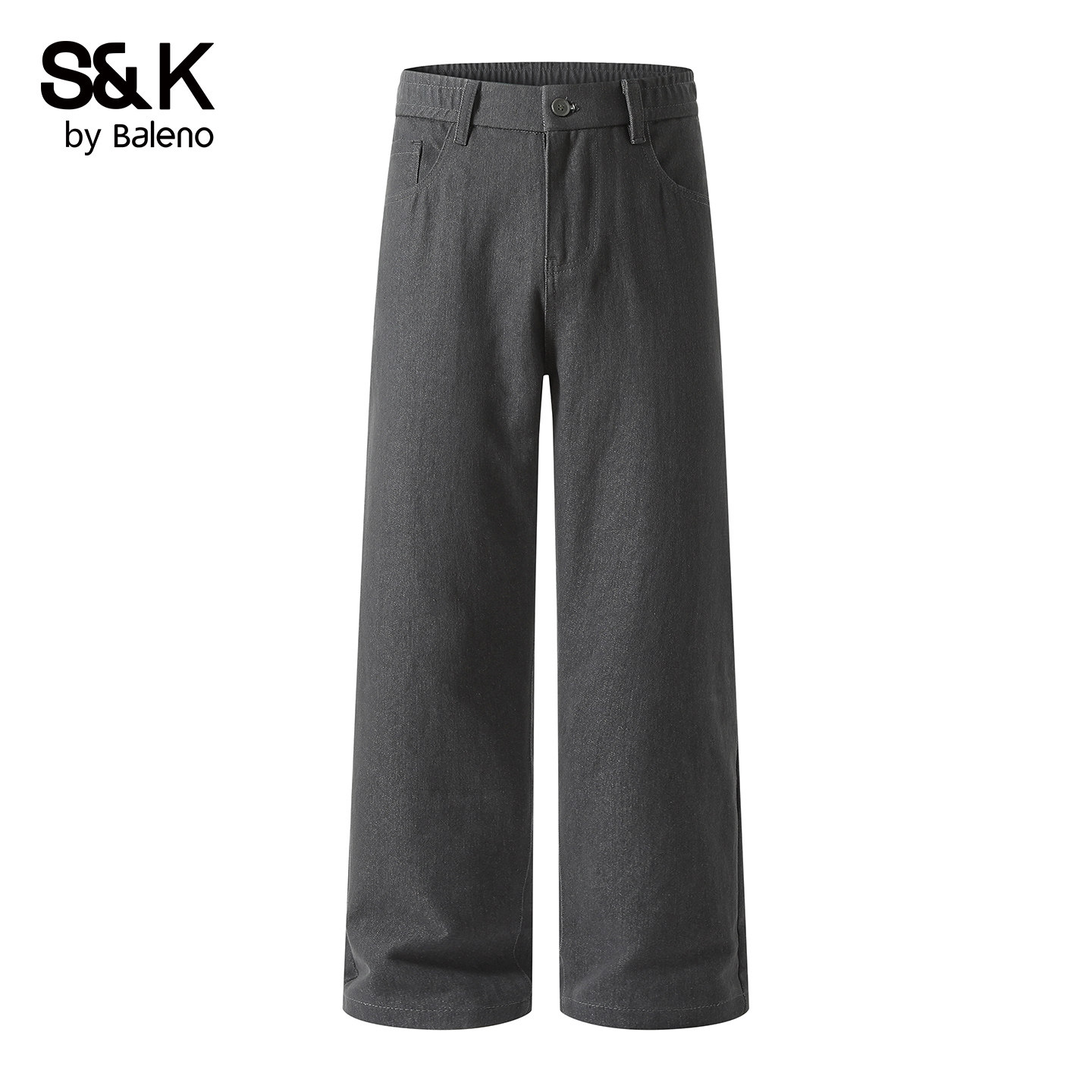 班尼路SK高端厚款休闲裤男士2025秋季新款宽松直筒百搭时尚长裤YS,男装,休闲裤,淘宝优惠券,粉丝福利购,淘宝优惠卷