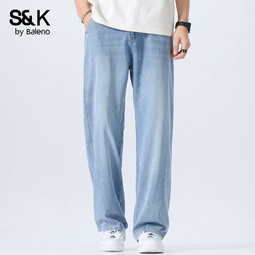 班尼路SK2026新款春夏男士牛仔裤