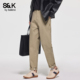休闲裤 宽松2026新款 直筒裤 班尼路SK轻奢商务男士 百搭纯棉长裤 子YS