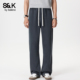 班尼路SK男士 宽松直筒休闲百搭长裤 高级垂感阔腿男春季 2026新款