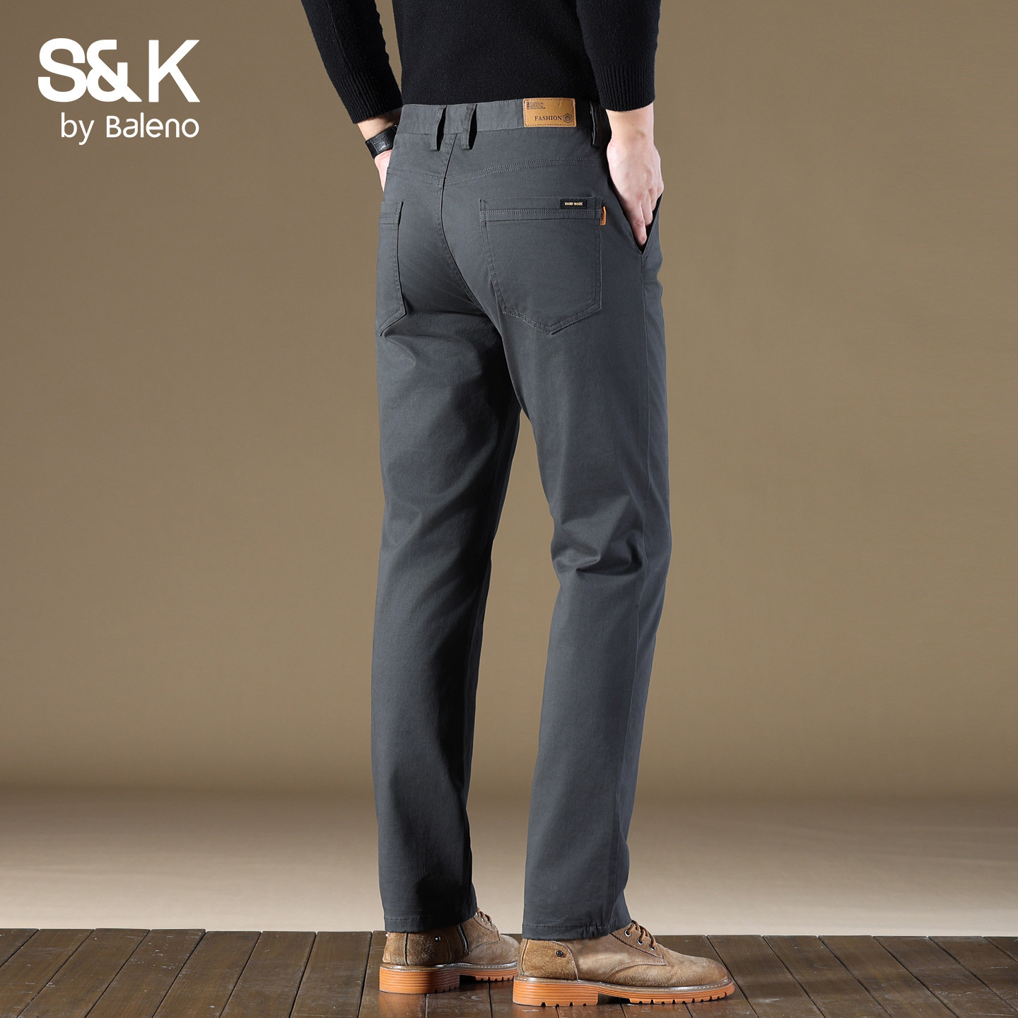 班尼路SK高端男士休闲裤秋季新款