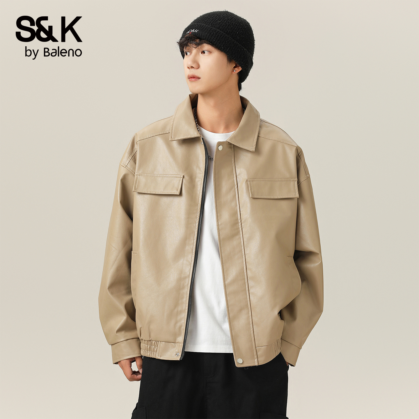 班尼路SK美式棒球服男秋冬季潮牌