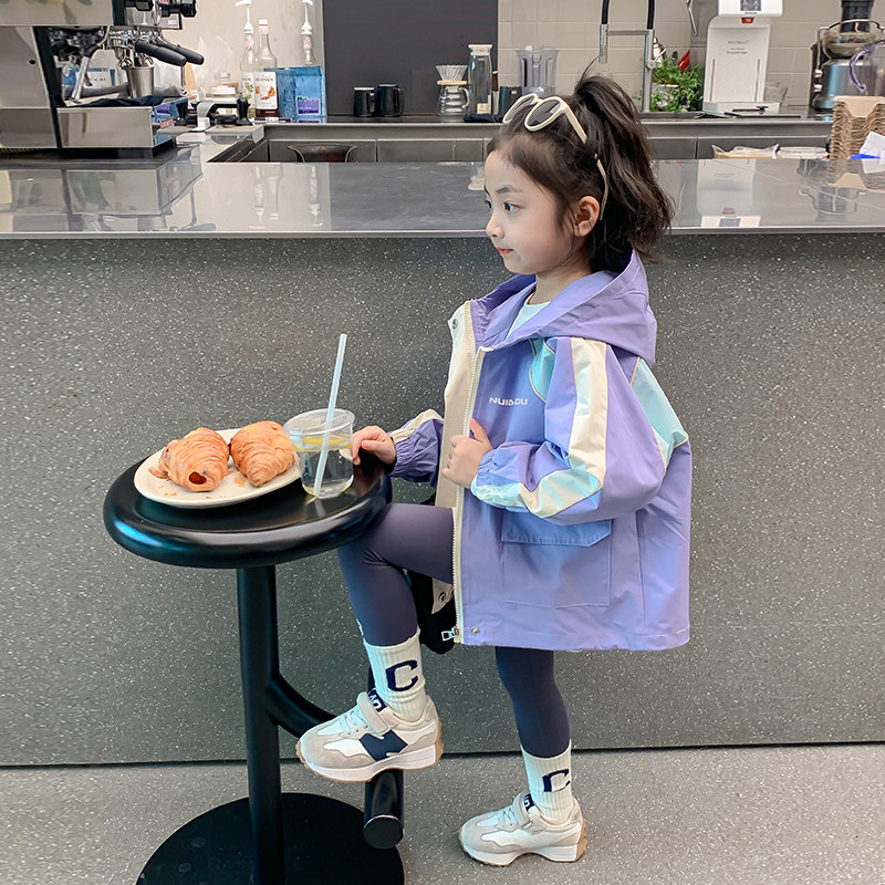 春秋款2025新款女孩韩版休闲春装拼接春季儿童,童装/婴儿装/亲子装,普通外套,淘宝优惠券,粉丝福利购,淘宝优惠卷