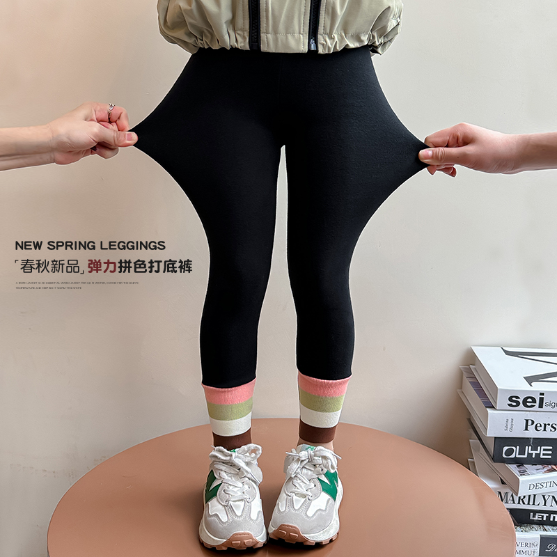 女童打底裤春秋春季外穿长裤