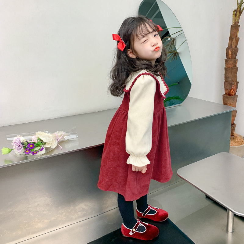 女童连衣裙春秋2026新款宝宝衣服拜年服小女孩裙子儿童加绒公主裙,童装/婴儿装/亲子装,连衣裙,淘宝优惠券,粉丝福利购,淘宝优惠卷