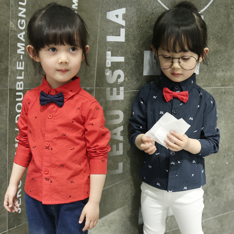 Chemise enfant à manche longue - Ref 2082890 Image 3