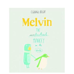 【现货】 Melvin the Luckiest Monkey 梅尔文,幸运的猴子 英文原版绘本