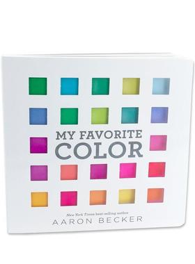 【现货】我喜爱的颜色（艺术创意洞洞书）My Favorite Color【凯迪克奖得主Aaron Becker】英文进口原版儿童图书3-6岁艺术启蒙Aar