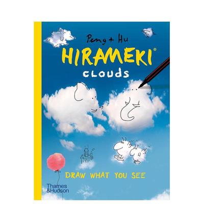 【现货】灵感闪光：画出你所看到的Hirameki: Clouds: Draw What You See英文进口原版儿童图书3-6岁艺术启蒙Peng & Hu