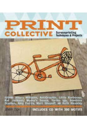 【现货】Print Collective，印刷集合（含CD） 英文原版图书籍进口正版 Jenny Doh 手工制作