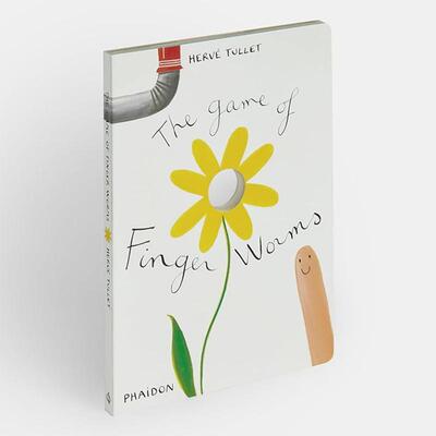 【预售】手指小人的游戏 【Hervé Tullet】The Game of Finger Worms 英文进口原版儿童趣味图书 3岁-6岁Herve Tullet外文正版