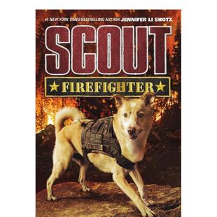 Firefighter 童子军 Shotz 现货 儿童分阶阅读 图书籍进口正版 Scout 英文原版 消防员