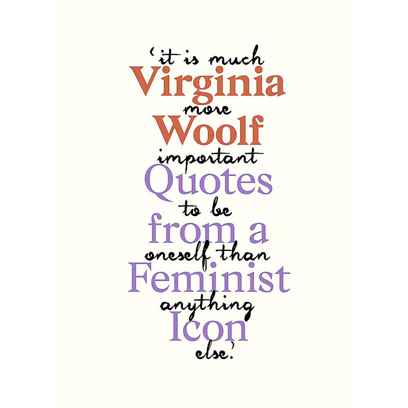 【現(xiàn)貨】 Virginia Woolf 佛吉尼亞.伍爾夫:女性主義標桿語錄 文學傳記 英文原版圖書進口正版