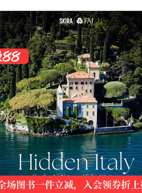 【现货】难以置信的意大利之美 Incredible Italian Beauties 英文进口原版摄影作品集FAI-Fondo Ambiente Italiano外文摄影书籍