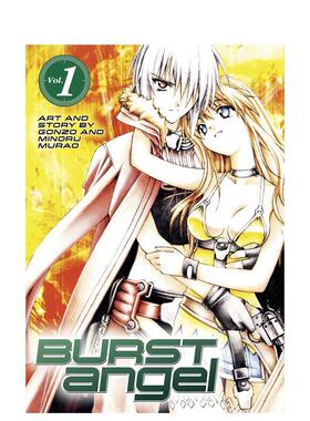 【预售】爆裂天使 卷1 Burst Angel Vol.1 英文进口原版漫画正版图书籍 Minoru Murao