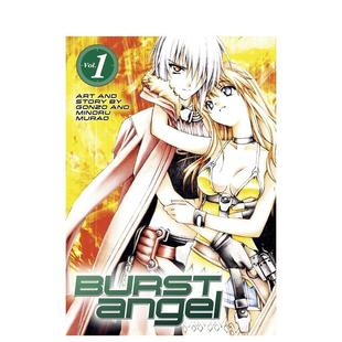 【预售】爆裂天使 卷1 Burst Angel Vol.1 英文进口原版漫画正版图书籍 Minoru Murao