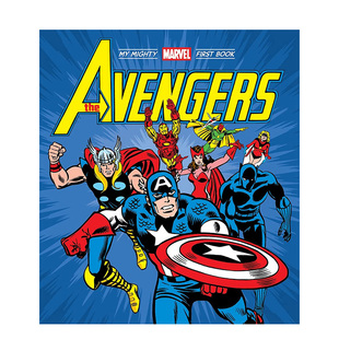 Mighty Marvel 原版 现货 英文儿童漫画 Avengers 复仇者联盟：非凡漫威读物 Book First