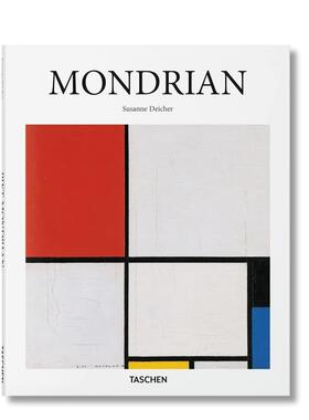 【现货】彼埃·蒙德里安 【Basic Art 2.0】MONDRIAN 英文进口原版艺术画册画集Susanne Deicher外文图书