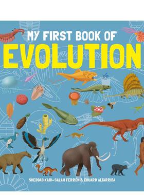 【现货】【我的苐一本】进化论 【My First Book of】Evolution 英文进口原版儿童绘本图书 STEM 科学启蒙Eduard Altarriba6-9岁