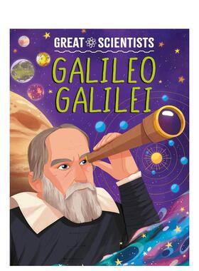 【现货】伟大科学家：伽利略?伽利莱（精装） Great Scientists: Galileo Galilei 英文进口原版儿童绘本图书Anna Baker