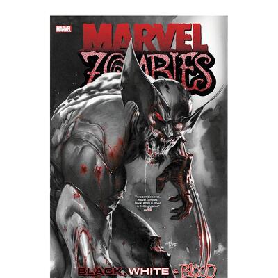 【预售】丧尸英雄:黑白血珍藏版MARVEL ZOMBIES: BLACK, WHITE & BLOOD TREASURY EDITION英文进口原版文学小说 Garth Ennis外文图