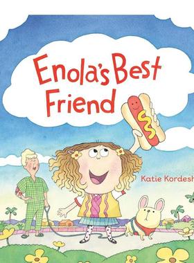 【预售】伊诺拉的好朋友Enola's Best Friend英文进口原版图书儿童绘本Kordesh  Katie6-9岁